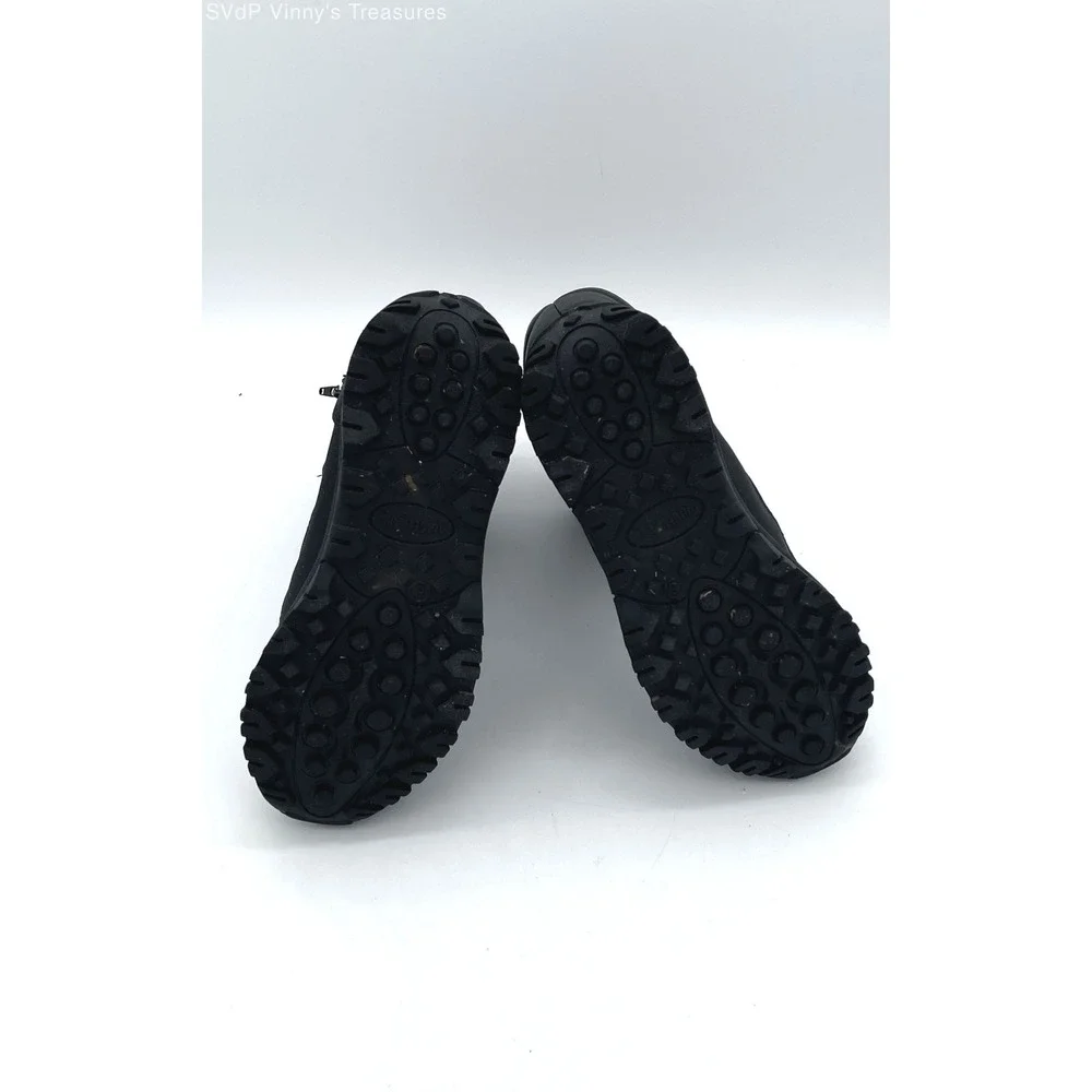 Magellan Black Snow Boot Unisex Faux Fur Lined Sherpa Weatherproof Size W7/ M6